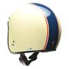 Lead Industries Jet GRENVER Motorcycle Helmet, Ivory/Navy, One Size Fits All