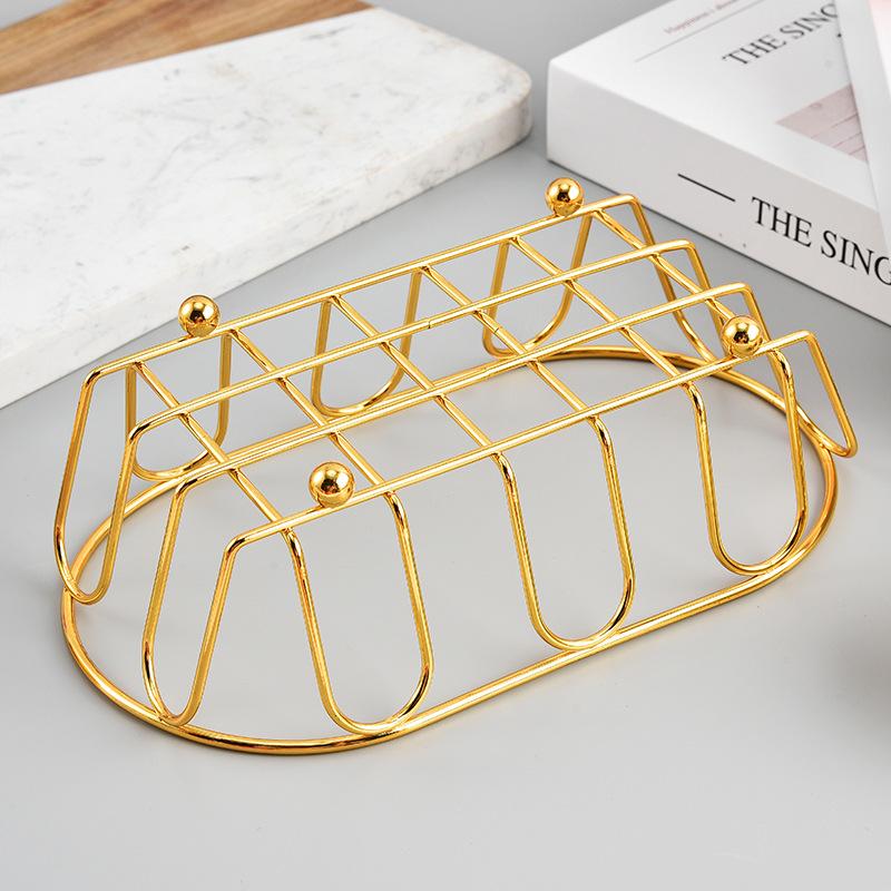 Iron Storage Basket Multi-Purpose Organizer For Accessories,Cosmetics, Vanity, Desk, Photo Props, Shelf Baskets