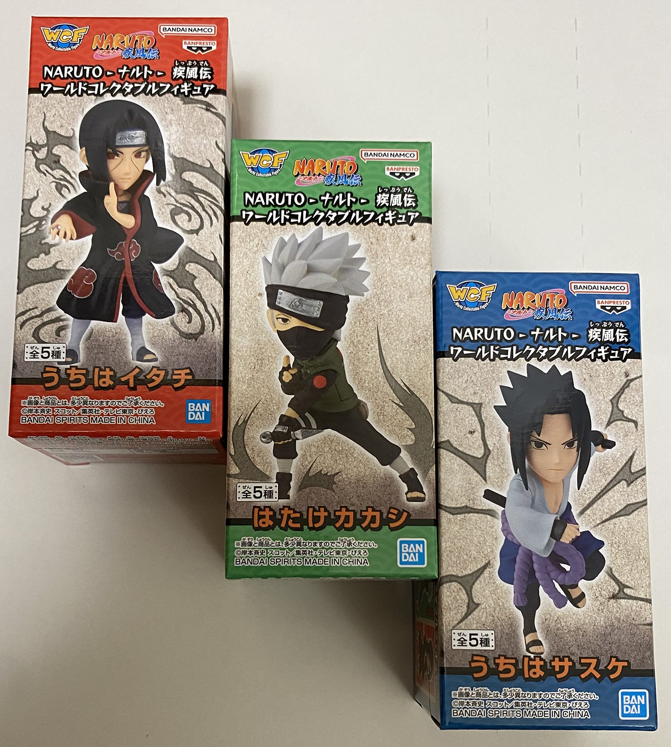 

Набор коллекционных фигурок NARUTO Shippuden World из 3 штук