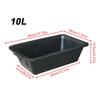 Horse Water Trough 10L Heavy Duty Water Troughs For Livestock Feeding Rubber Pan Bucket Pet Supplies For Chicken Goat Animal