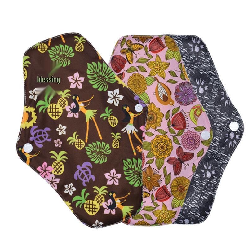 Bamboo Charcoal Washable Panty Liners - Reusable Leak-Proof Pads for Elderly & Postpartum Incontinence