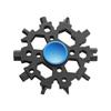 Multi Functional 23 in One Fingertip Gyro Decompression Toy Snowflake Wrench Portable Outdoor Combination Maintenance Tool