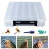 Double Sided Fishing Tackle Box 10/14/18 Compartment Fishing Lure Organizer Multifunctional Fishing Storage Case for Wobblers