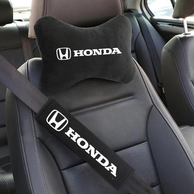 Car Seat Belt Cover Safety Belt Shoulder Protection Pad Seat Headrest for Civic Accord CR-V HRV Fit Jazz City Odyssey Jade