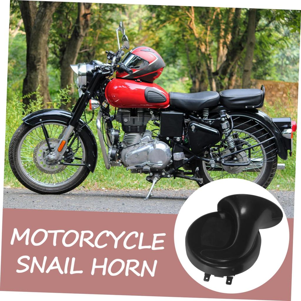 SOESFOUFU Motorcycle Horn Light, Motorcycle Accessories, Motorcycle Horn, Scooter Horn, Moped, Trumpet, Snail Horn, Accessories