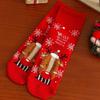 Cartoon Coral Fleece Socks Santa Claus Bed Socks New Sleep Stockings  Autumn and Winter