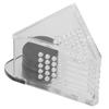 Transparent Aquarium Fish Tank Cone Feeder Acrylic Feeding Container Magnetic Suction