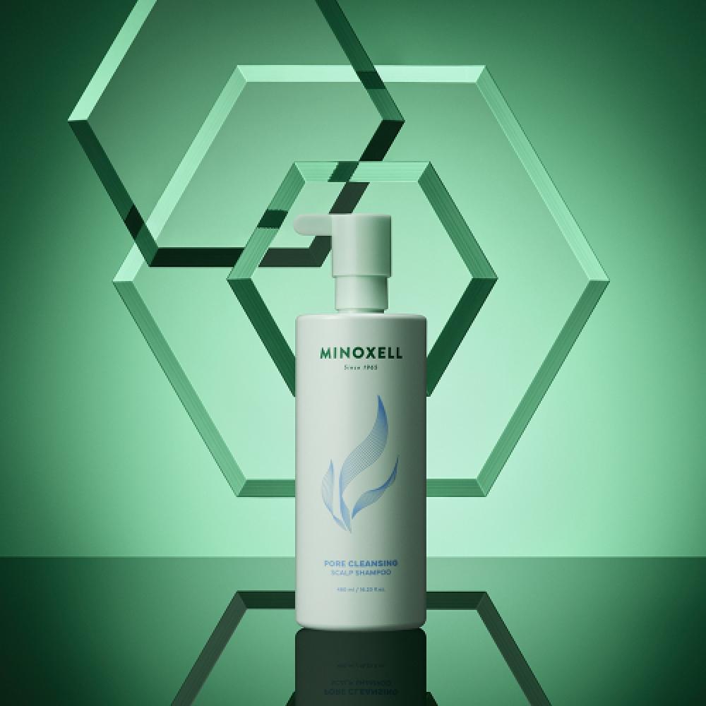 Minoxell Pore Cleansing Scalp Hair Loss Shampoo 480 Ml 1 FREE