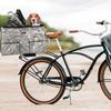 Dog Bike Basket,dog Bicycle Basket Long for Bike racks,Pet Pannier for Bicycle Rack Bike Riding Bag Basket Crate Cycling