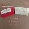 Resin Block Dental Practice Model: Three-Tooth with Root Canal and Inlay Filling