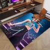 1pc KPop Demon Hunters ZOEY3 Design Printed Area Rug Carpet for Bedroom Living Room Home Decor Rugs Mat Non Slip Mat Rug for Bedside