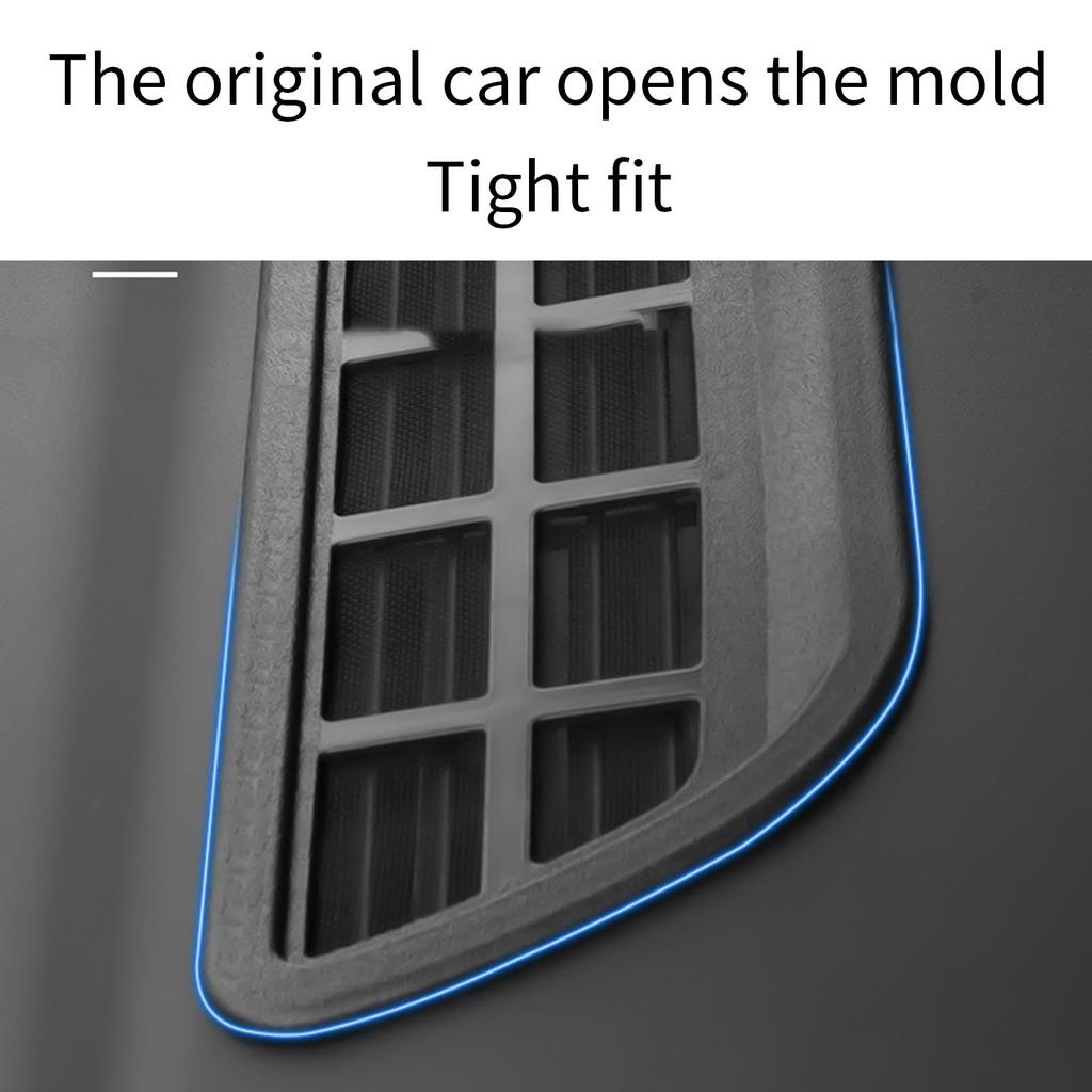 Osłona Ochronna Wlotu Powietrza Kratka Wlotu Powietrza Klimatyzacji Pokrowiec Akcesoria Samochodowe Prosta Instalacja dla ModelY