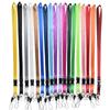 1PC New Printed Fabric Lanyard Badge ID Card Holder Neck Strap Clip Mobile Phone Neck Straps Office School Supplies