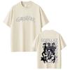 Limited Rock Band Gorillaz Print T-shirts Men Women Gothic Oversized Streetwear Men's Casual Vintage Short Sleeve Tshirt