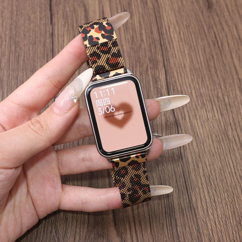 

Milanese Loop Strap For Xiaomi band 8 9 Pro Bands Magnetic Metal correas Wristbabd Bracelet For Redmi watch 4 5 6 Watchbands Xiaomi 8 Pro коричневий