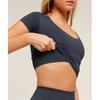 Gymshark SofT SculpT T shirT wiTh Shelf Heavy Blue B4c4q ucTn