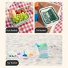 Multi-function Folding Car Trash Bin Portable Rubbish Basket Car Supplies Waste Litter Can  Car Use