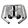 2 Inch Universal Turbo Aluminum Intercooler Piping +Silicone Coupler + Clamp Kit