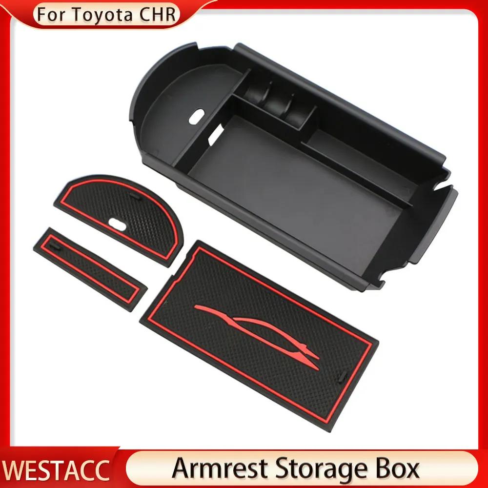 For Toyota CHR C-HR 2016 - 2023 Organizer Armrest Box Storage Tray Center Console Container Holder Accessories