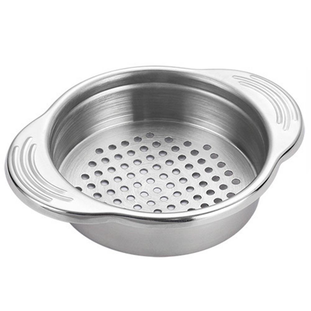 1/2pcs Universal Can Strainer Stainless Steel Can Colander Vegetable Fruit Can Strainer for Beans/Vegetables/Fruit/Tuna