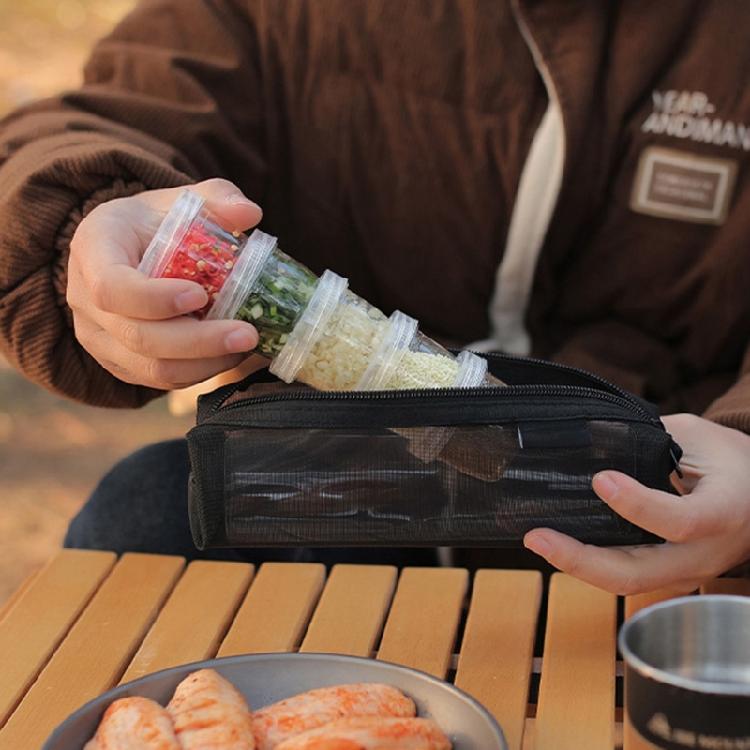 Spices Jar Storage Bag Organizers Seasoning Bottles Holder Condiment Container