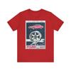 Pismo Alloy Wheels Retro Art Graphic Print Unisex Jersey Short Sleeve Tee Shirt
