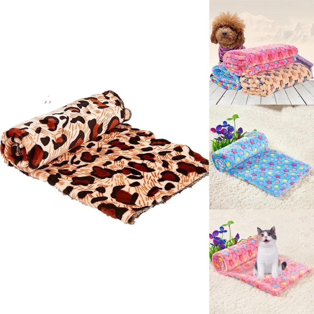Manta Suave y Acogedora de Lana Coral para Mascotas, Perros y Gatos, para Otoño e Invierno