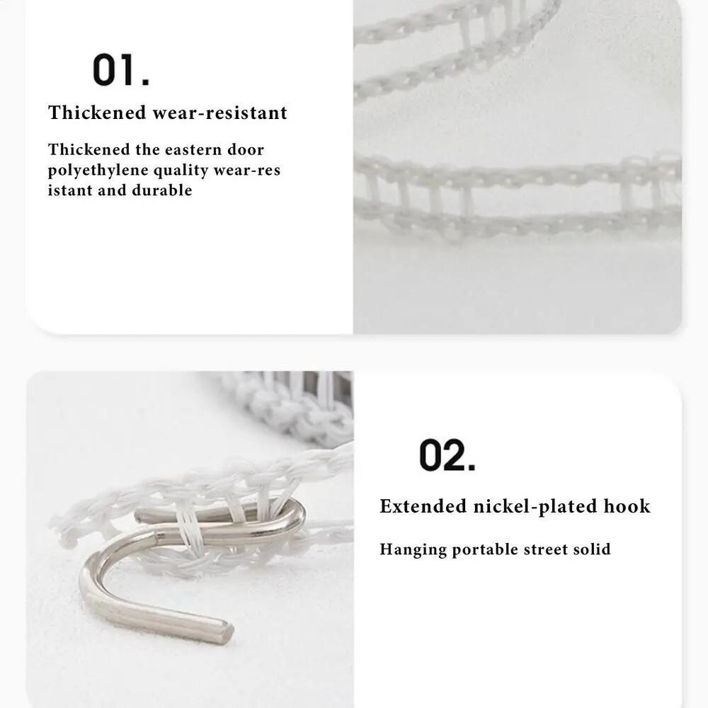 Adjustable Length Portable Clothesline With Hooks Rope Design Windproof Clothesline Camping Hanger Adjustable Clothesline Travel