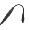 DC5.5 x 2.1mm Female Jack to Micro USB Male Plugs Power Connector Adapter Cable Extension Cord Support up to 5V3A 15W