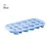 1pc 18 Holes Silicone Ice Tray With Cover 18 Grids Flexible Ice Tray With MoonStar And Heart-shaped Mold For DIY Handmade Ice Cube