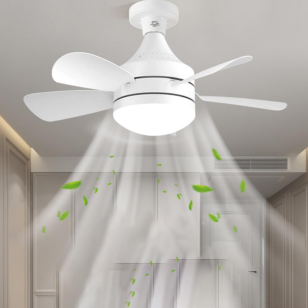 Multifunktionale Deckenventilatorleuchte mit Fernbedienung 3-stufig verstellbare Ventilatorlampe für Küche Schlafzimmer Wohnheim Arbeitszimmer