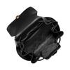 Michael Kors Cheryl Solid Color Flap Drawstring Leather Backpack Medium Women backpack Black Camel 30F3G2EB2L