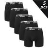 Cueca Boxer Esportiva Masculina Elástica de Cintura Média - Novo Estilo
