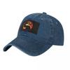 Mortal Kombat Baseball Caps Fashion Washed Denim Hats Outdoor Adjustable Casquette Sports Baseball Cowboy Hat for Unisex