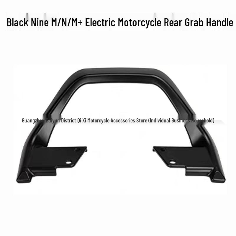 Enlarged Aluminum Backrest with Thick Cushion for Jike Core AE4/AE5I Electric Motorcycle - Easy, No-Damage Installation.