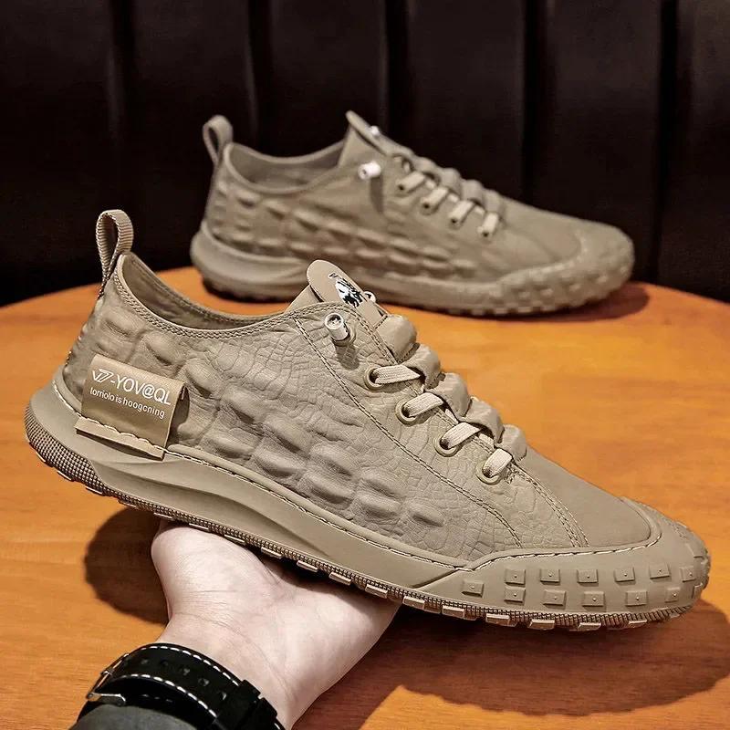 Canvas Shoes for Men 2024 Summer Breathable Comfortable Men Shoes Ice Silk Sneakers Men's Casual Flat Loafers Vulcanized Shoes