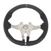 V2 Flat Bottom Nappa Suede Steering Wheel with Finger Ridges Replacement for F8X M2 M3 M4