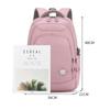 Multifunctial Nyl Laptop Backpack College Schoolbag Travel Business Backpack Casual Daypack Teenage Backpack Mochila
