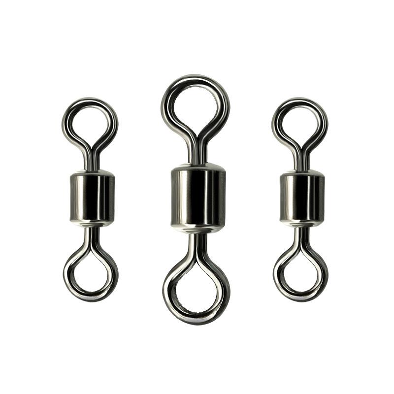 American Swivel Stainless Steel Figure-8 Ring Connector for Sea Fishing Competitions
