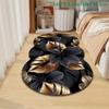 1pc Luxury Tropical Floral Carpet, Durable Non-Slip Washable Indoor Rug For All Seasons, Halloween Thanksgiving Christmas Decor