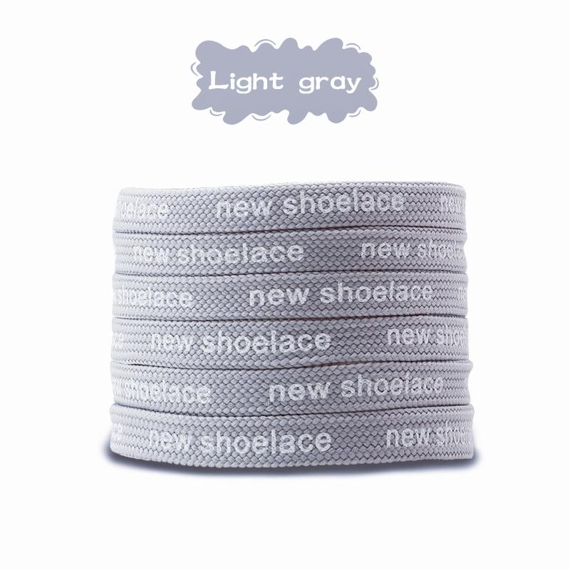 Stylish Reversible Letter-Printed Shoelaces High-Quality Shoelace for Sneakers and Canvas Shoes 100/120/140/160cm 1Pair