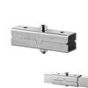 Stainless Steel Square Tube Connector Replacement Connection Fastener Fixed Joint 3 Way Elbow Pipe Fitting Easily Install
