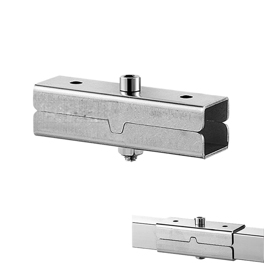 Stainless Steel Square Tube Connector Replacement Connection Fastener Fixed Joint 3 Way Elbow Pipe Fitting Easily Install