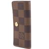 LOUIS VUITTON Multicles4 Key Holder  N62631 4 hooks Brown Damier canvas unisex Used