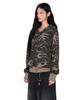Aakam Camouflage Waffle Zip-Up Hoodie (Khaki)