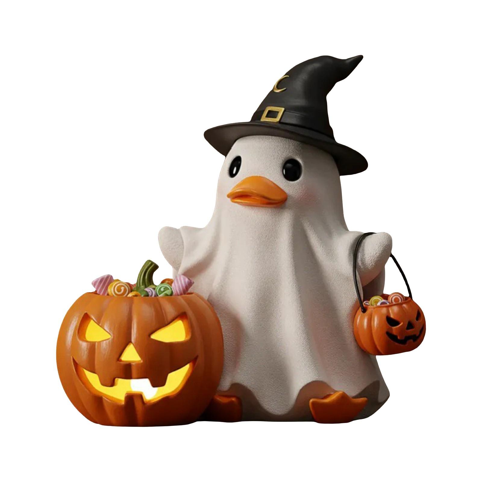 

Halloween Statue Resin Ornament,Cute Home Decor One Size
