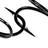 20PCS #6-#12 Salmon Double Fly Hooks High Carbon Steel Black Nickel Sharp Barb Streamer Wet Flies Trout Steelhead Fishing Lures