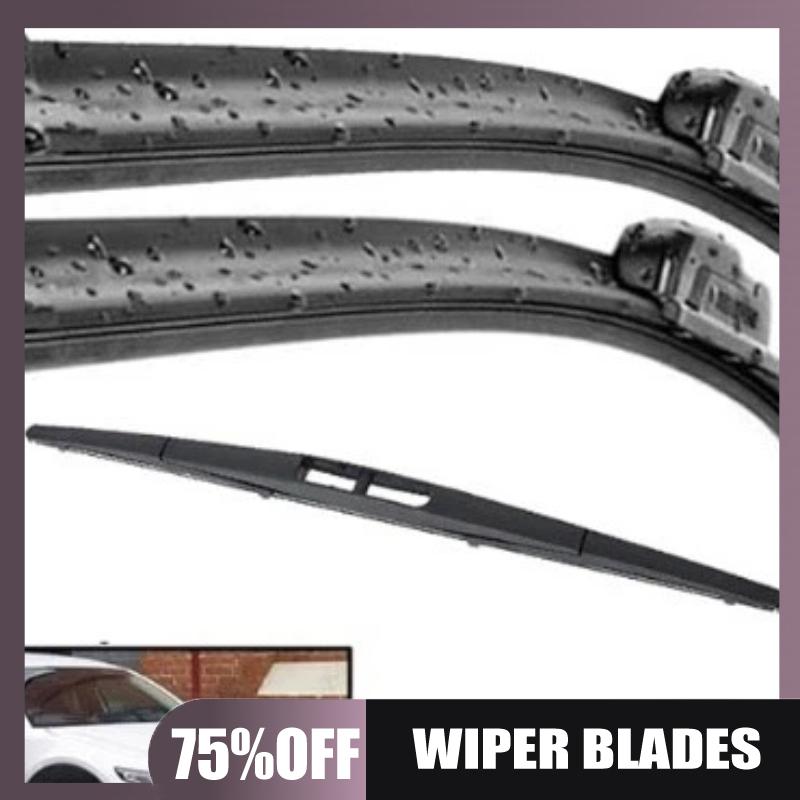 Suitable for Honda Fit wipers 08-19 front and rear wipers windshield wipers 3 wipers чёрный