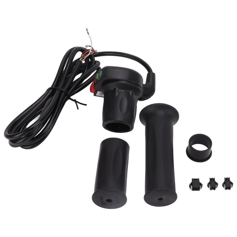 

22mm Inner Diameter Electric Bike Accelerator Handle E-bike Speed Throttle Electric Bikes чёрный