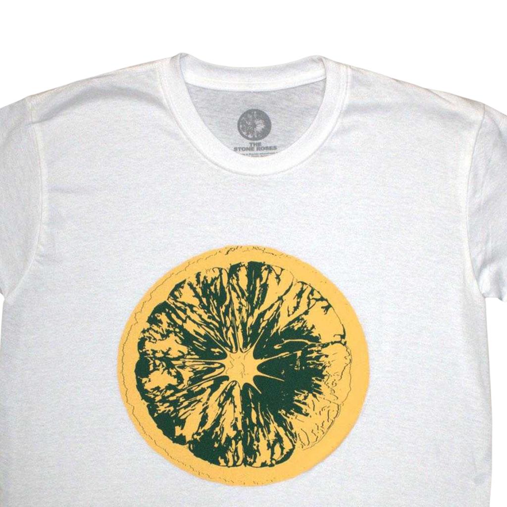 The Stone Roses Unisex Adult Dublin Lemon T-Shirt
